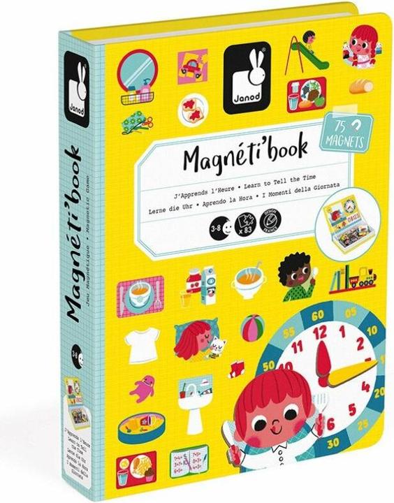Actual product image Janod Learn the clock (German)