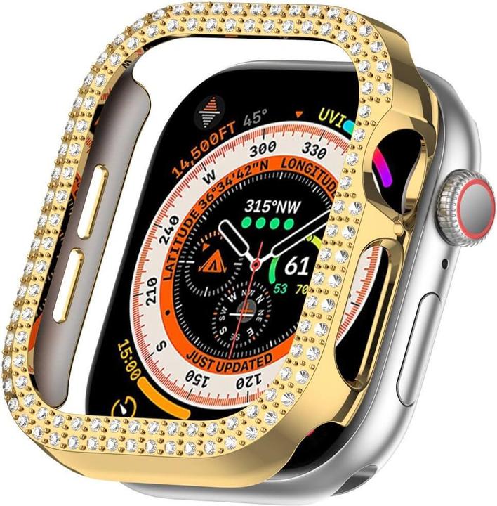 Produktbild Cover-Discount Apple Watch 10 - 46mm - Glitzer Strass Schutz Case