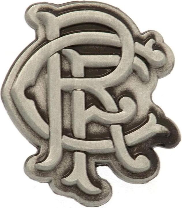 Actual product image Rangers FC Crest Badge Scroll Alloy