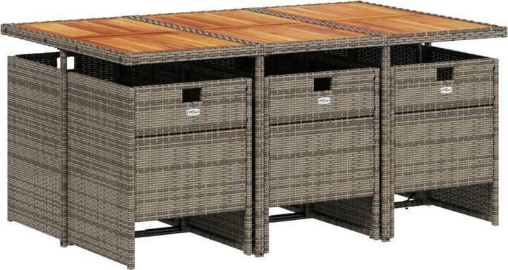 Produktbild vidaXL Garten Essgruppe (165 x 106 x 73 cm)