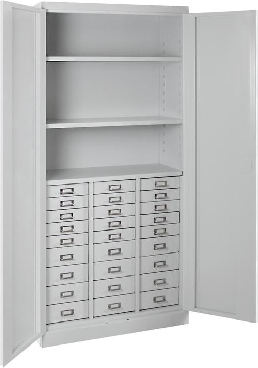 Actual product image ADB Drawer cabinet light grey 80.0 x 41.0 x 179.0 cm (80 cm, 179 cm)