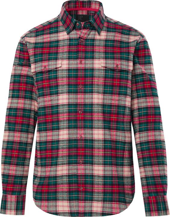 Immagine prodotto JP1880 Karo-Flanellhemd, Langarm, Kentkragen, Modern Fit (8XL)