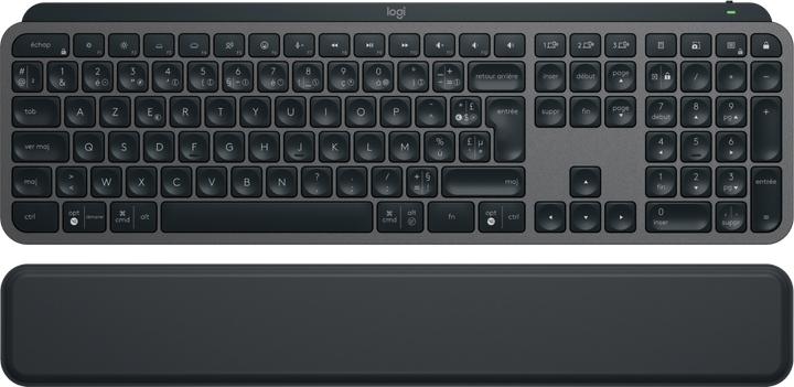 Produktbild Logitech Mx Keys S - Graphite - Fra - Bt (Französisch, Kabellos)