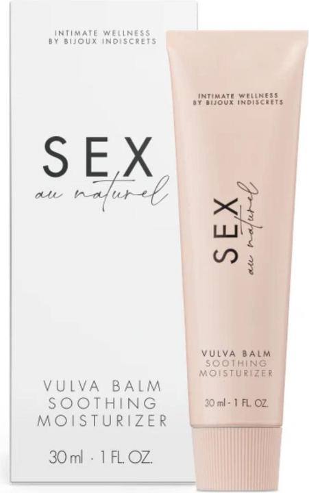Actual product image Bijoux Indiscrets - Sex Au Naturel Vulva Balm Beruhigende Feuchtigkeitspflege 30 ml (Intimate cream, 30 ml)