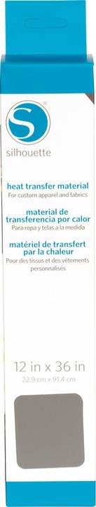Produktbild Silhouette Aufbügelfolie glatt, grau