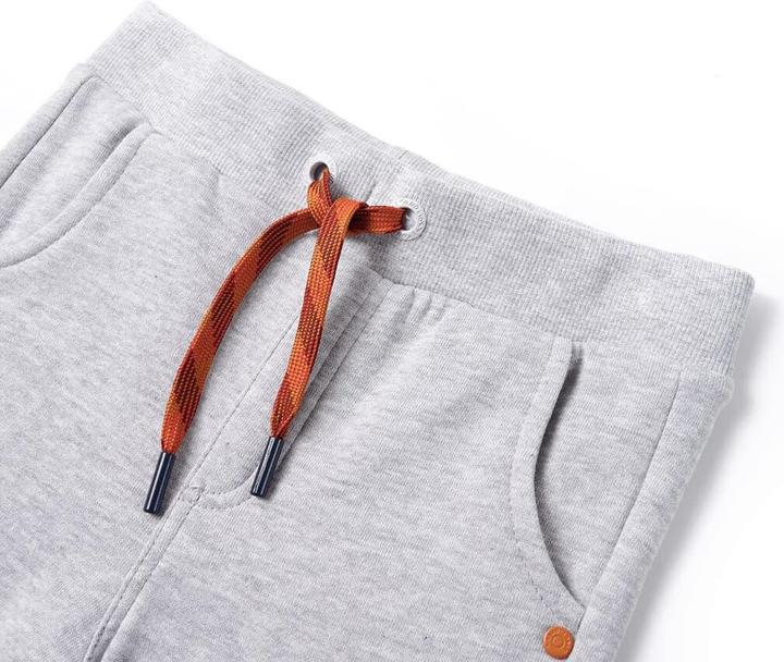 Produktbild vidaXL Kinder-Trainingshose Grau Melange 92,Material: 92 (92)