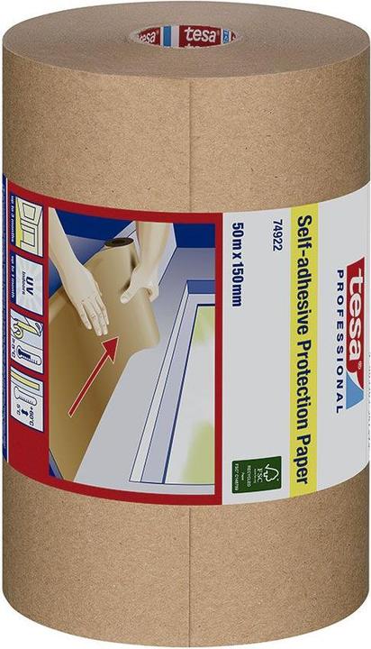 Immagine prodotto tesa Selbstklebendes Schutzpapier 1x Rolle 50 m x 15 cm (50 m, 150 mm)