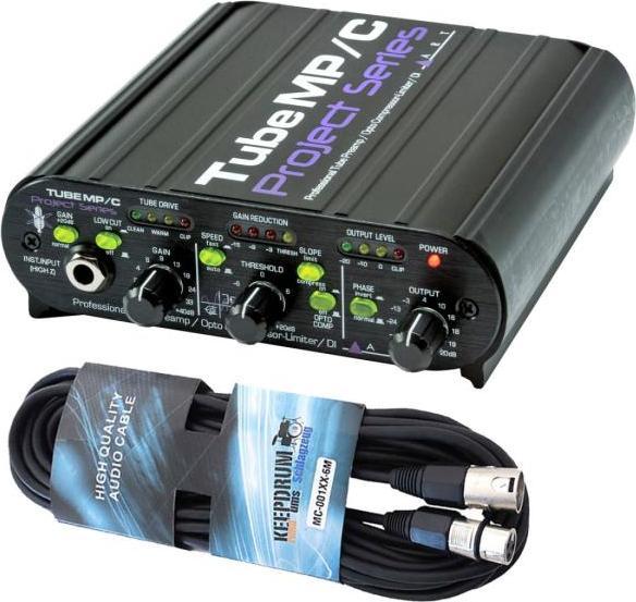 Produktbild ART Audio ART Tube MP/C Mikrofon-Vorverstärker mit XLR Kabel