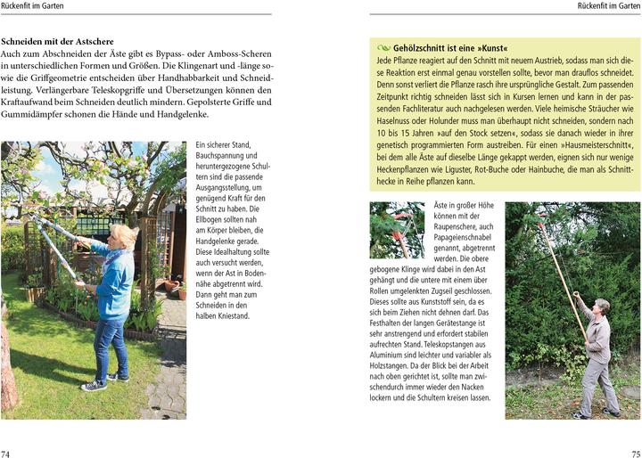 Produktbild Rückenfreundlich gärtnern (Deutsch, Brigitte Kleinod, 2018)
