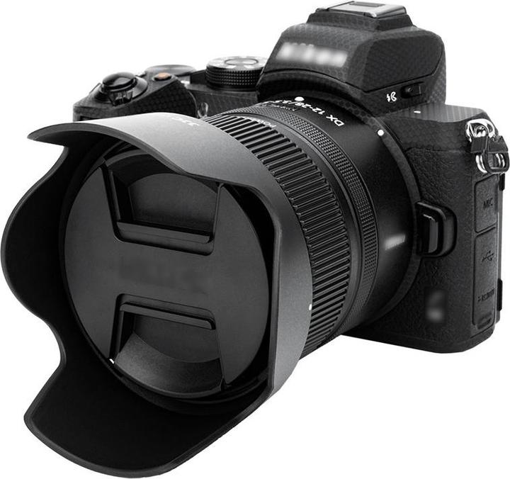 Actual product image JJC HB 112 Nikon Zonnekap