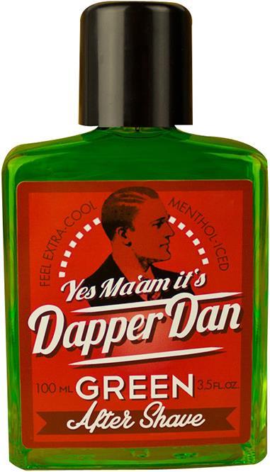 Actual product image Dapper Dan Green (Aftershave lotion, 100 ml)