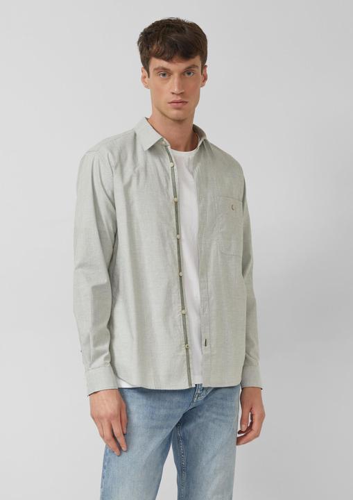 Immagine prodotto s.Oliver Hemd Regular Fit: Strukturiertes Hemd mit Brusttasche (S)
