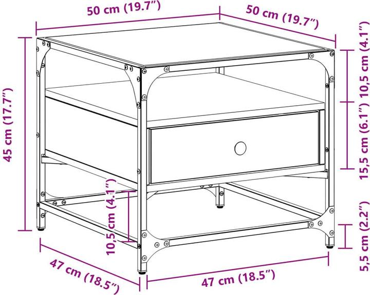 Image du produit vidaXL Couchtisch