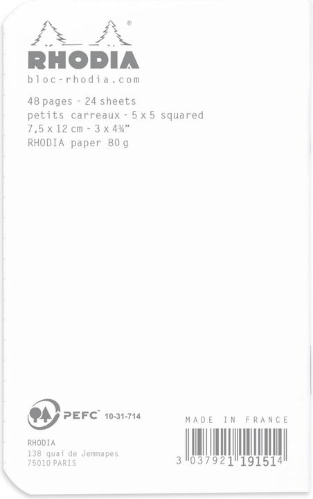 Produktbild Rhodia Classic (B3, Kariert)
