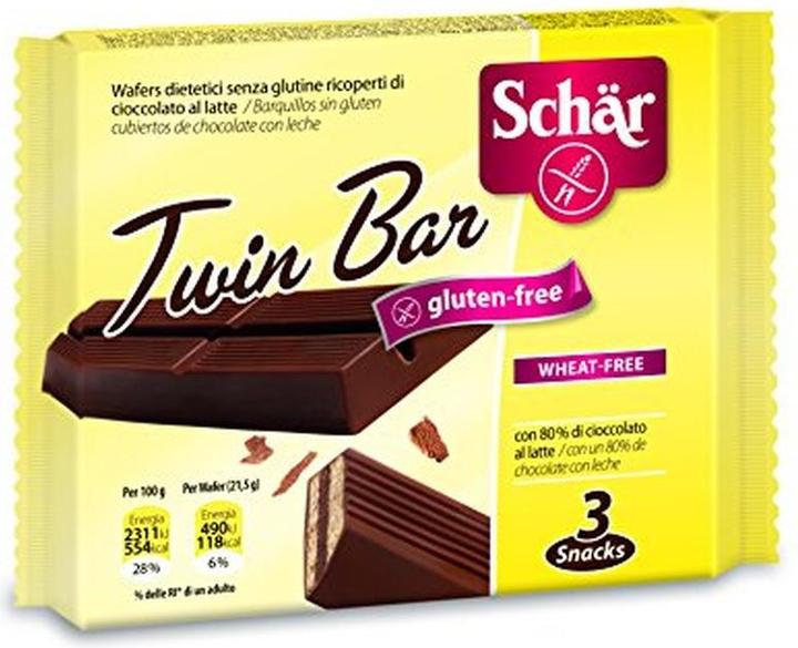 Image du produit Schär Twin Bar (3 pcs, 63 g)