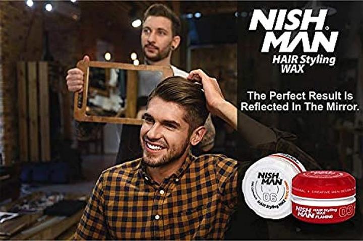 Produktbild Nishman Nish Man Hair Styling Gel Wax Flaming 03 (Haargel)