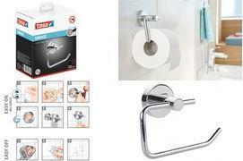 Produktbild tesa SMOOZ WC-Papierrollenhalter inkl. Klebelösung ohne Bohren