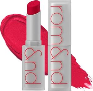 Actual product image Rom&Nd Zero Matte Lipstick 19 Red Suffer 3g