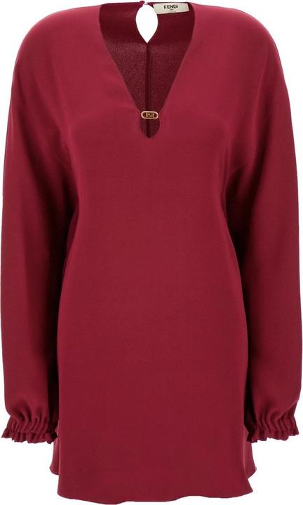 Image du produit Fendi Cady Silk Dress (40)