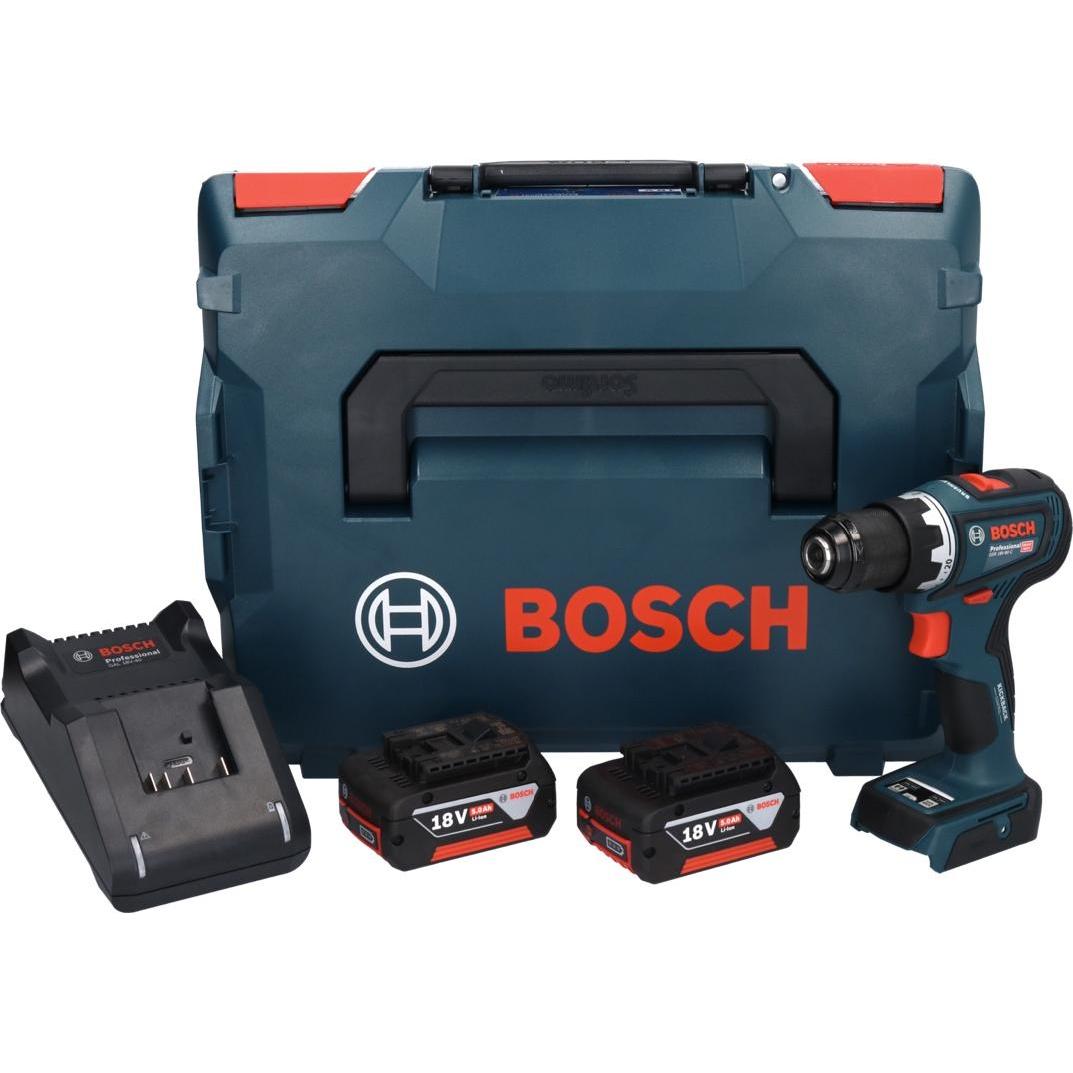 Thumbnail - Bosch Professional, Bohrmaschine + Akkuschrauber, Bosch GSR 18V-90 C Professional Akku Bohrschrauber 18 V 64 Nm Brushles...