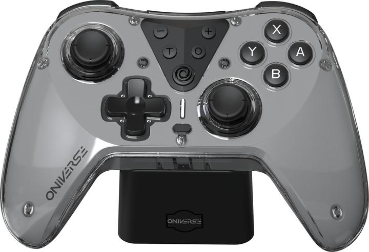 Actual product image Oniverse Nintendo Switch Astralite Controller Wireless Smoked Black incl. Charging Station (Switch OLED, Switch)