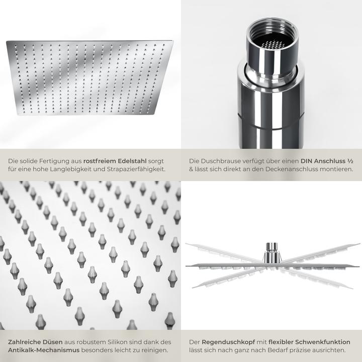 Produktbild tectake Regendusche (1 Strahlart)