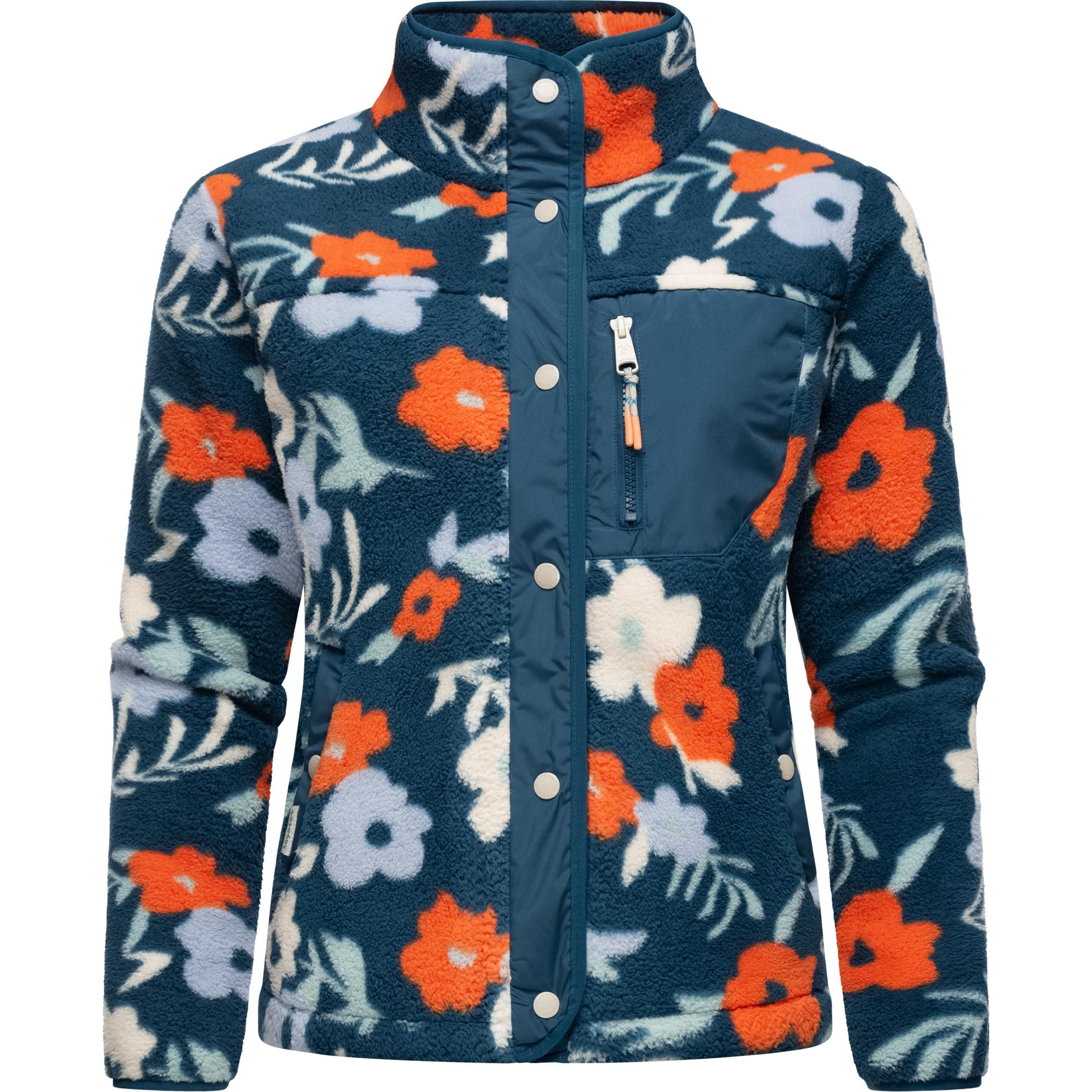Thumbnail - Ragwear, Damen, Jacke, Appopis Print (XXL), Türkis, XXL