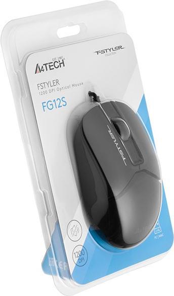 Image du produit A4Tech A4T FSTYLER FM12S Juodas (Silent) (Filaire)