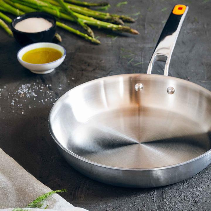 Actual product image BRA A121820 (Frying pan, Stainless steel, 20 x 4.30 cm)