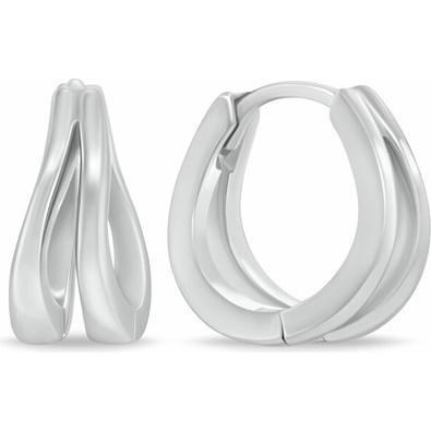 Brilio, Ohrringe, Silver - Silver women's necklace Heart with panda NCL183W