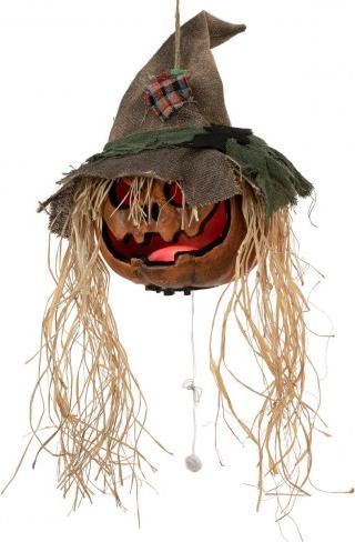 Europalms Halloween Verfluchter Kürbiskopf, 70cm