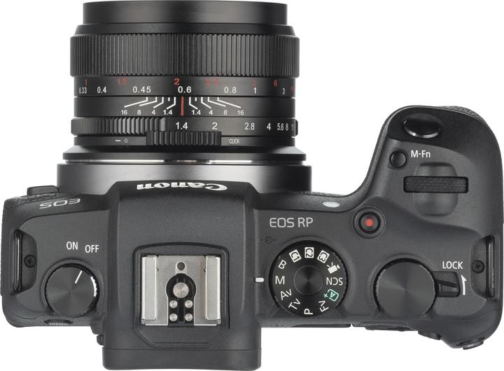 Produktbild 7artisans Festbrennweite 35mm F/1.4 Mark III FF Schwarz – Canon RF (Canon RF, Vollformat)