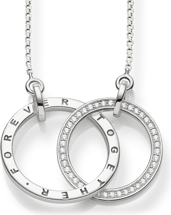 Produktbild Thomas Sabo Collier Together Forever (Silber, 55 - 60 cm)
