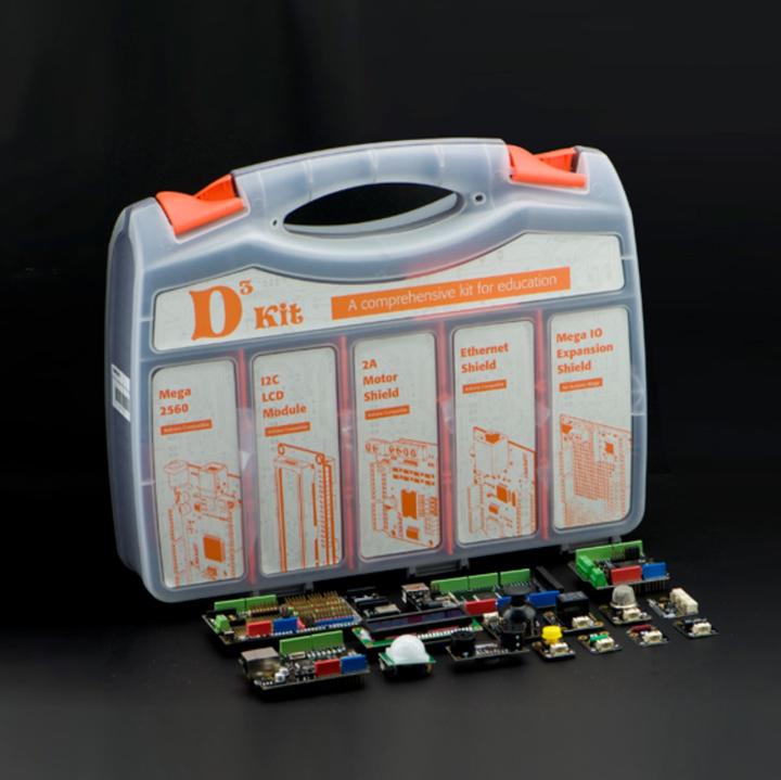 Actual product image DFRobot Gravity: D3 Kit - A Comprehensive Kit for Education