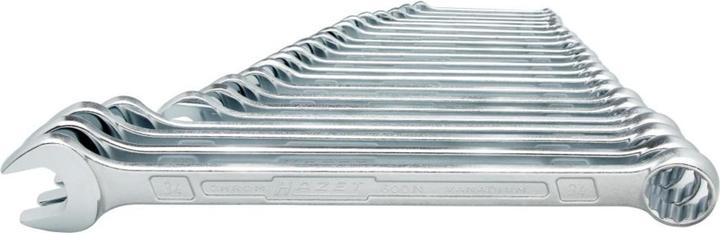 Produktbild HAZET Ring-Maulschlüssel Satz 600N/21 ∙ Aussen Doppel-Sechskant-Tractionsprofil ∙ 6 - 34 ∙ Anzahl We… (10  mm, 11 mm, 12 mm, 13 mm, 14 mm, 15 mm, 16 mm, 17 mm, 18 mm, 19 mm, 20 mm, 21 mm, 22 mm, 23 mm, 24 mm, 25 mm, 26 mm, 27 mm, 28 mm, 29 mm, 30 mm, 31 mm, 32 mm, 33 mm, 34 mm, 6 mm, 7 mm, 8 mm, 9 mm)