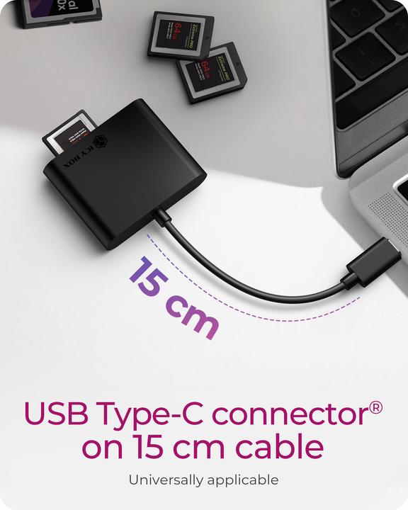Actual product image Icy Box IB-CR301-C3 (USB-C)