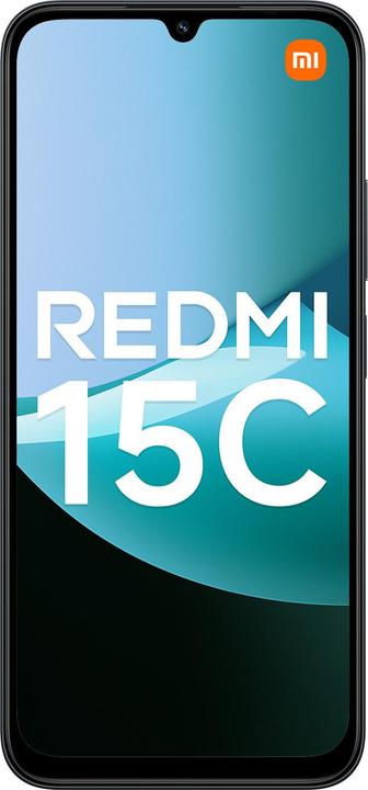 Actual product image Xiaomi Redmi 15C 4G (128 GB, Midnight Black, 6.90", Dual SIM, 4G)