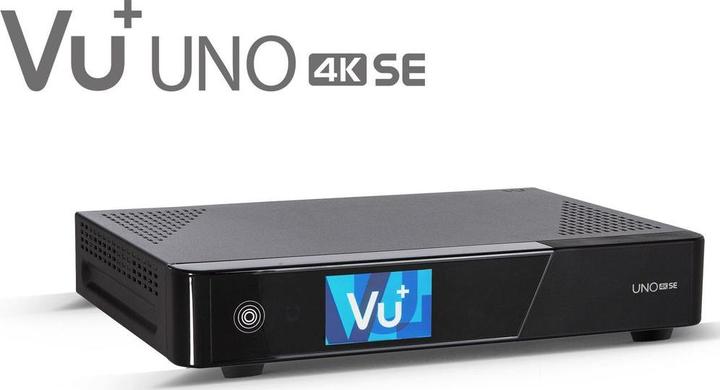 Actual product image Vu+ Uno 4K SE (4 GB, DVB-C, CI Shaft)