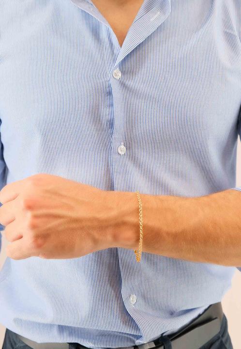 Actual product image Muau Round anchor (19 cm, 750/18K pink gold)