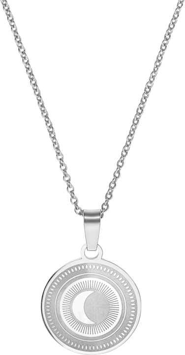Image du produit Heideman Moon argenté poli (100% acier inoxydable)