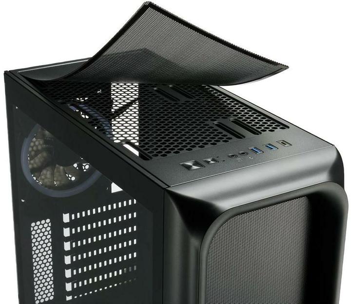 Actual product image Sharkoon Tk5m RGB (mATX, Mini-ITX, ATX)