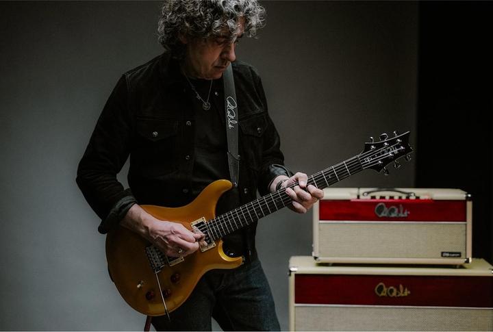Actual product image PRS SE DGT | Gold Top (Electric guitar, Mahogany, Maple)