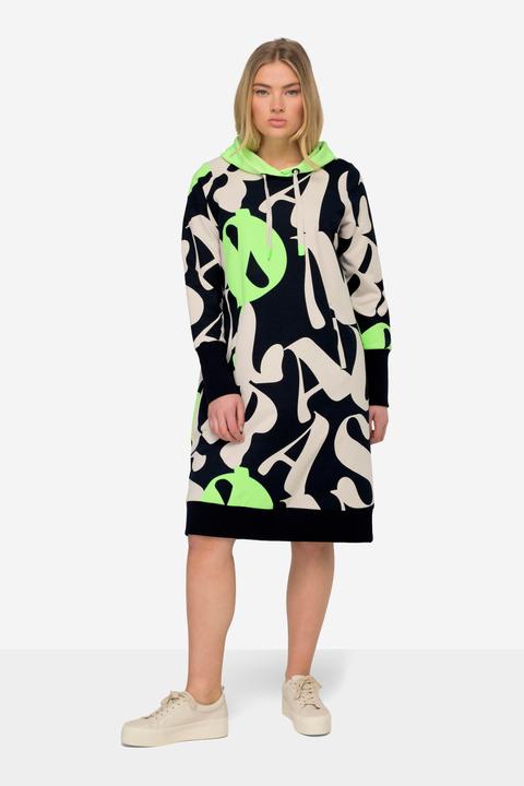 Immagine prodotto Laurasøn Abito midi in felpa con cappuccio e maniche lunghe (XL)