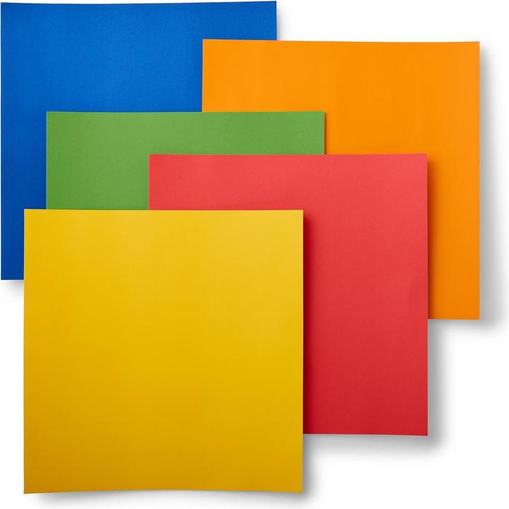Produktbild Cricut Stickerpapier Smart 30.5 x 30.5 cm, 10 Blatt, Mehrfarbig (210 g/m², 10 x)