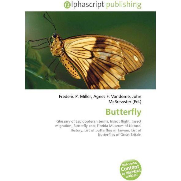 Butterfly, Fachbücher von Agnes F. Vandome, Frederic P. Miller, John McBrewster