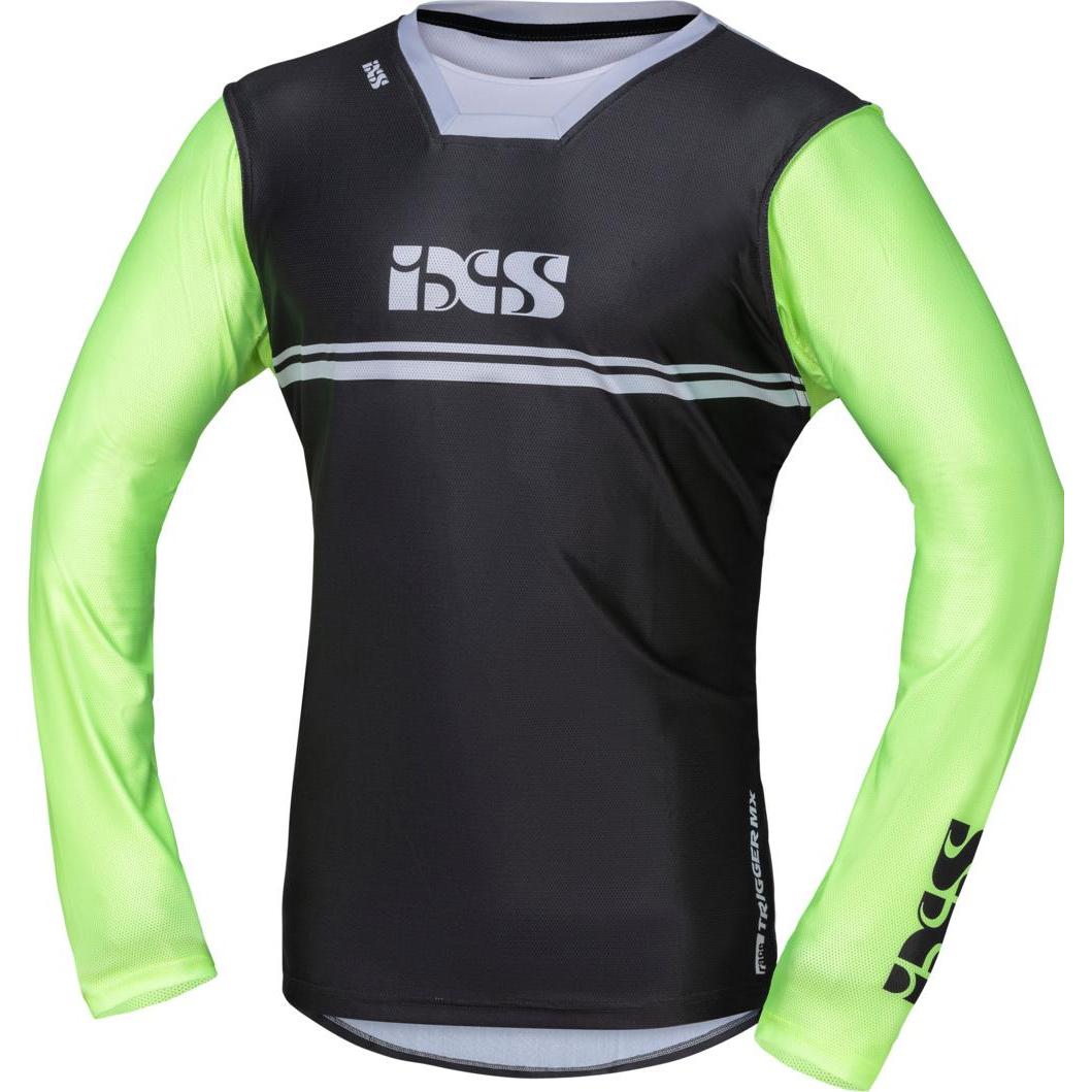 iXS, Herren, Velotrikot, Trigger MX Jersey 4.0 (L), Grün, L
