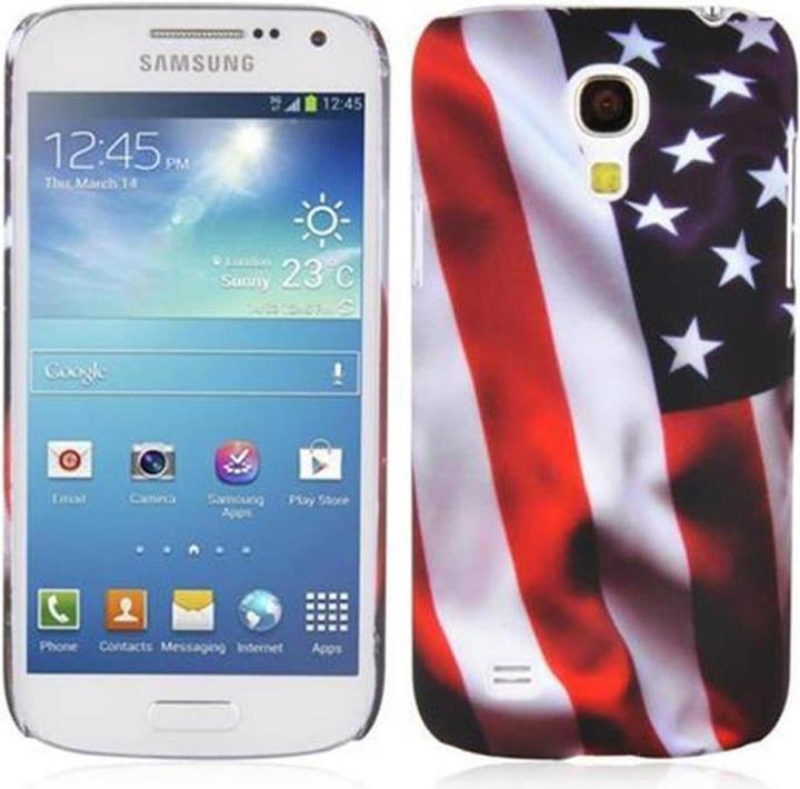 Actual product image Cadorabo Hard cover with imprint cover (Samsung Galaxy S4 mini)