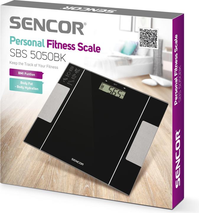 Image du produit Sencor SBS 5050BK Échelles de fitness (150 kg)