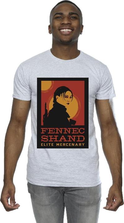 Produktbild Star Wars The Book Of Boba Fett Elite Mercenary Fennec TShirt (5XL)