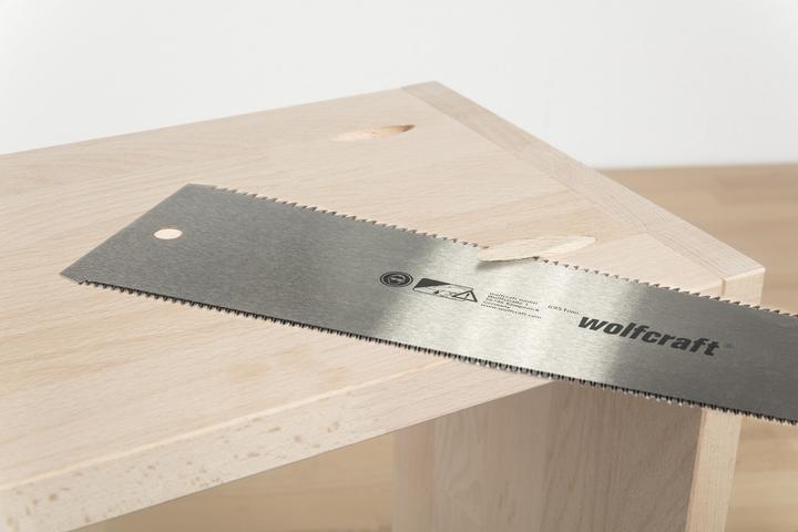 Actual product image wolfcraft 12 screw hole covers Ø9.3x46mm (12 pcs.)